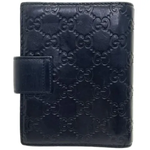 Pre-owned Leather Wallet - Gucci Vintage - Modalova