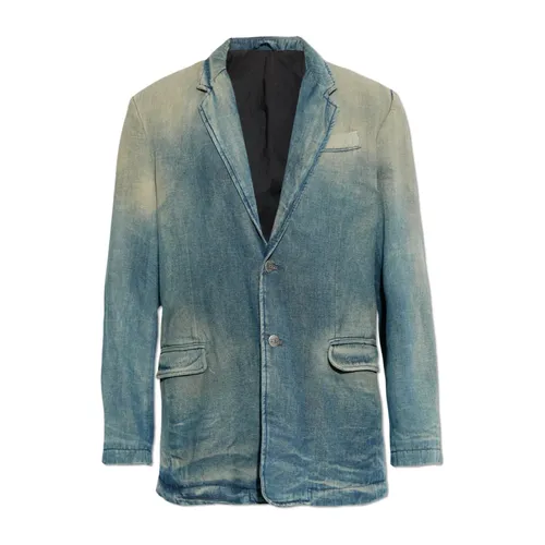 Denim Blazer - Diesel - Modalova