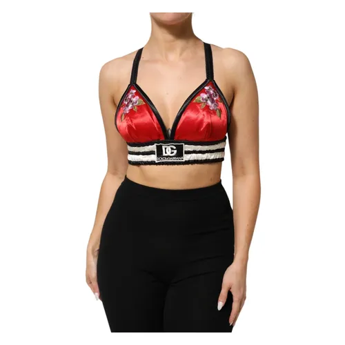 Bustier Cropped Top - Dolce & Gabbana - Modalova