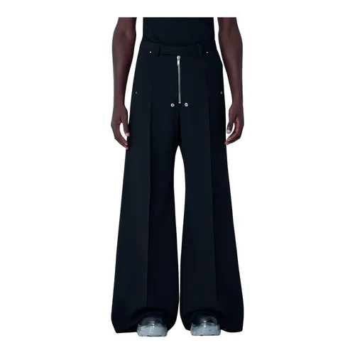 Wool Weave Wide Bela Pants - Rick Owens - Modalova
