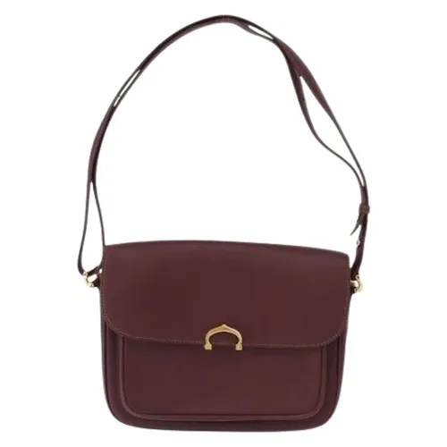 Pre-owned Leather Shoulder Bag - Cartier Vintage - Modalova
