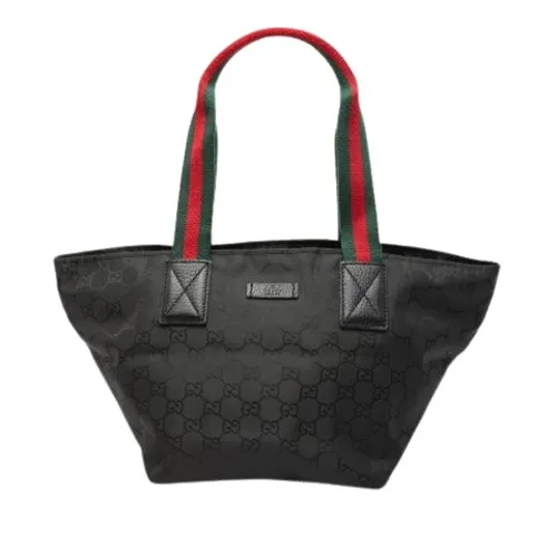 Pre-owned Nylon Tote Bag - Gucci Vintage - Modalova