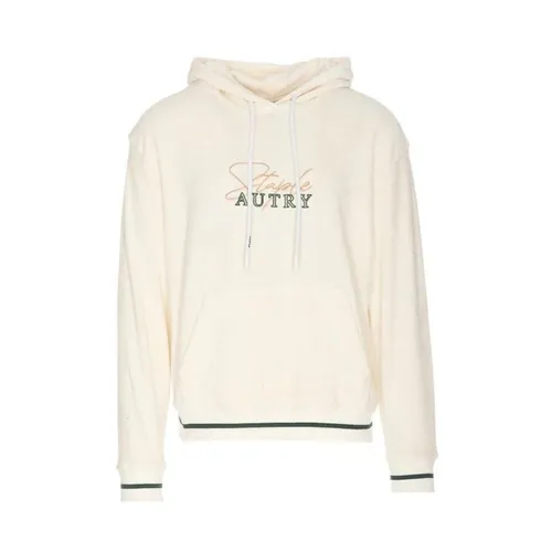 Cotton Hoodie with Adjustable Drawstring - Autry - Modalova