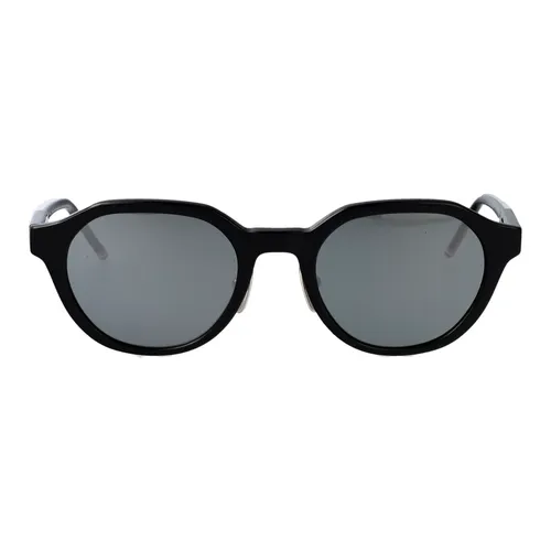 Acetate Oval Sunglasses - Thom Browne - Modalova