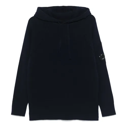 Lens Detail Lambswool Hoodie - C.p. Company - Modalova