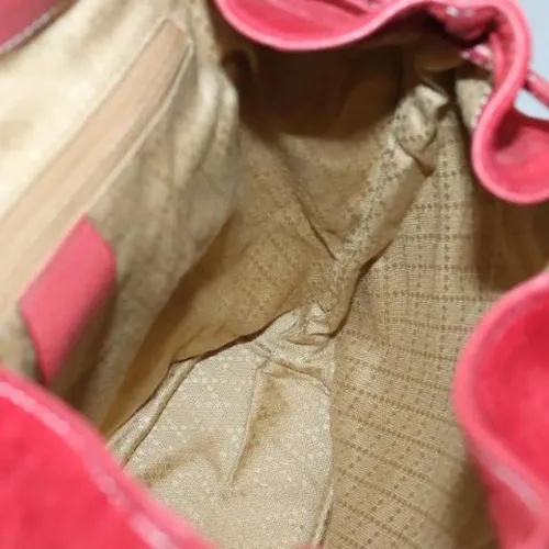 Pre-owned Suede backpacks - Gucci Vintage - Modalova