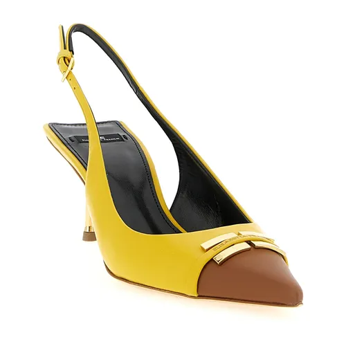 Pointed Toe Slingbacks - Elisabetta Franchi - Modalova