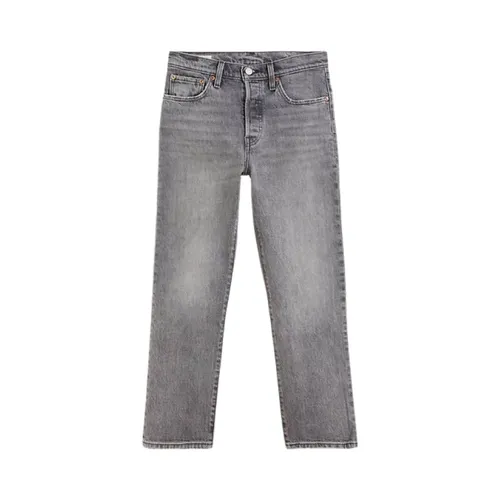 Crop Grey Jeans - Levi's - Modalova