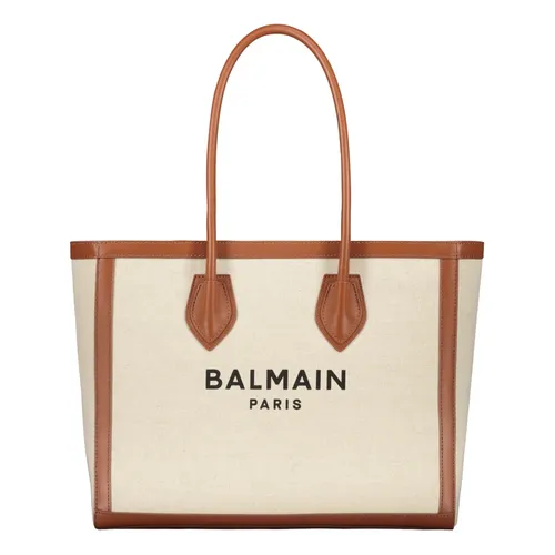 Tote Bag with Logo - Balmain - Modalova