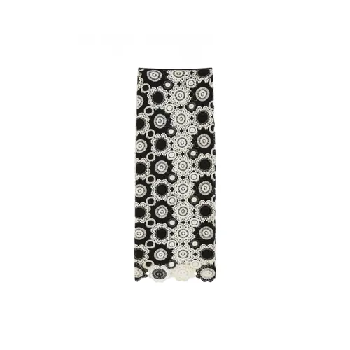 Boho chic column skirt with macramé - Pennyblack - Modalova