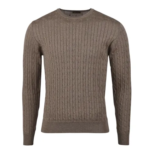 Merino Wool Cable Knit Sweater - Stenströms - Modalova