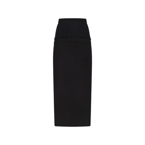 Midi Skirt Jersey - The Attico - Modalova