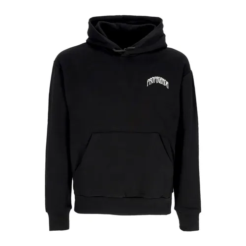 Black Triangle Web Hoodie Long Sleeve - Propaganda - Modalova