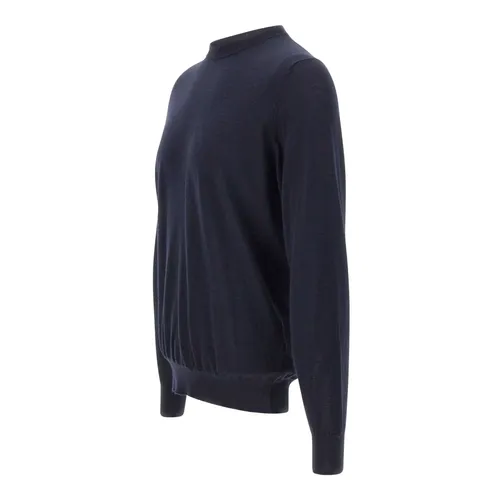Wool Silk Cashmere Crewneck - Filippo De Laurentiis - Modalova