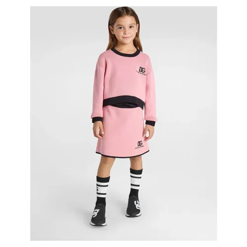 Cashmere Logo Skirt - Dolce & Gabbana - Modalova
