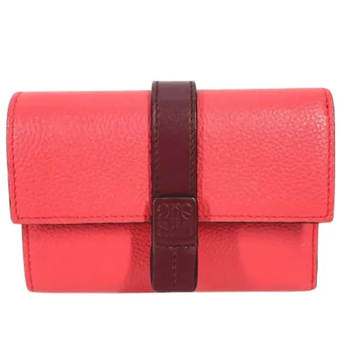 Pre-owned Leather wallets - Loewe Pre-owned - Modalova