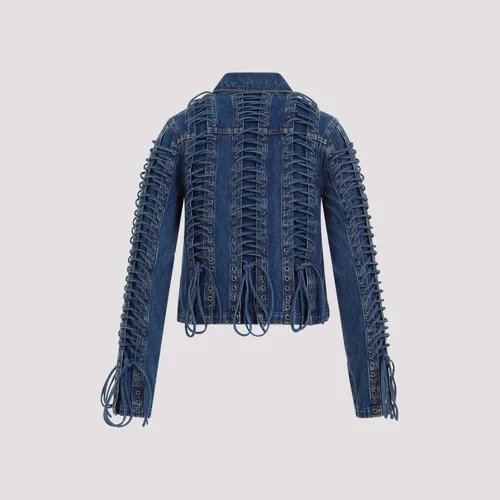 Corset Denim Jacket - Jean Paul Gaultier - Modalova