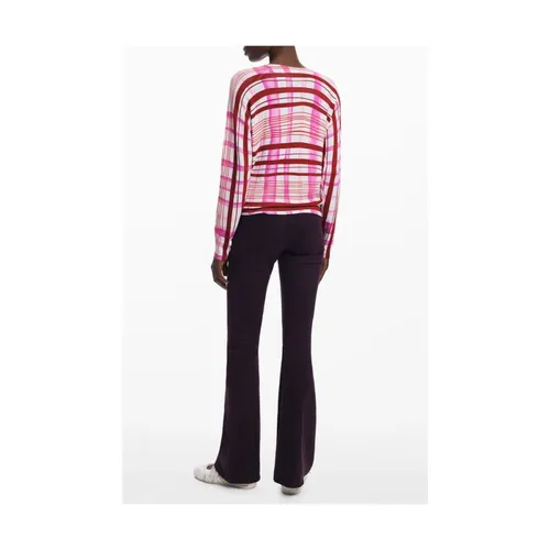 Pink Viscose Sweater - Desigual - Modalova