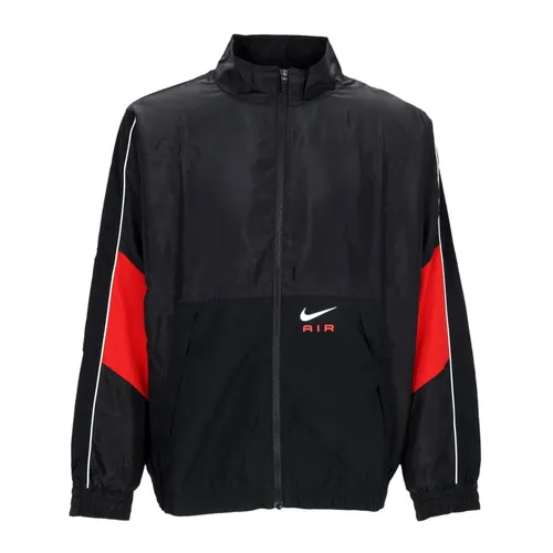 Sportswear Tracksuit Jacket Black Red - Nike - Modalova