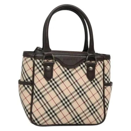 Pre-owned Canvas handbags - Burberry Vintage - Modalova