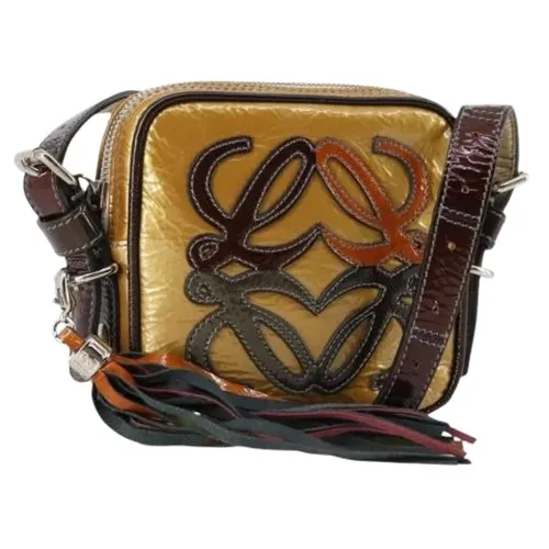 Pre-owned Coated Canvas Shoulder Bag - Loewe Pre-owned - Modalova