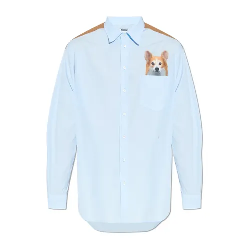 Shirt with print - Moschino - Modalova