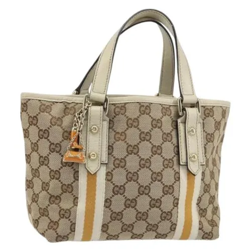 Pre-owned Canvas Handbag - Gucci Vintage - Modalova