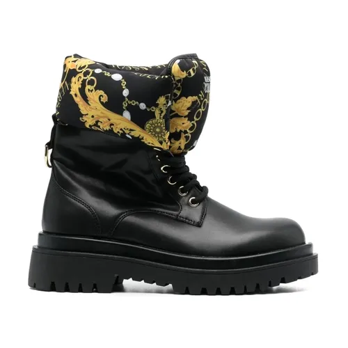 Black Gold Drew Booties - Versace Jeans Couture - Modalova