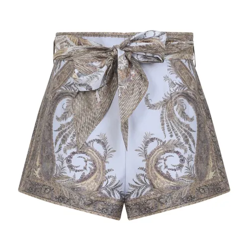 Chic Flat Front Shorts - Zimmermann - Modalova