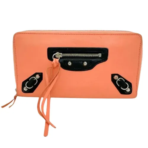 Pre-owned Leather wallets - Balenciaga Vintage - Modalova
