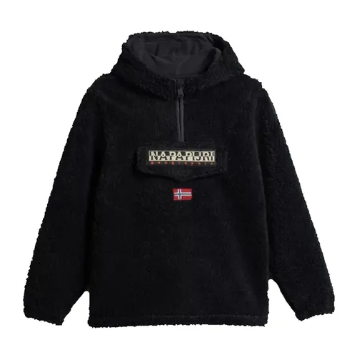 Half-Zip Fleece Hoodie - Napapijri - Modalova