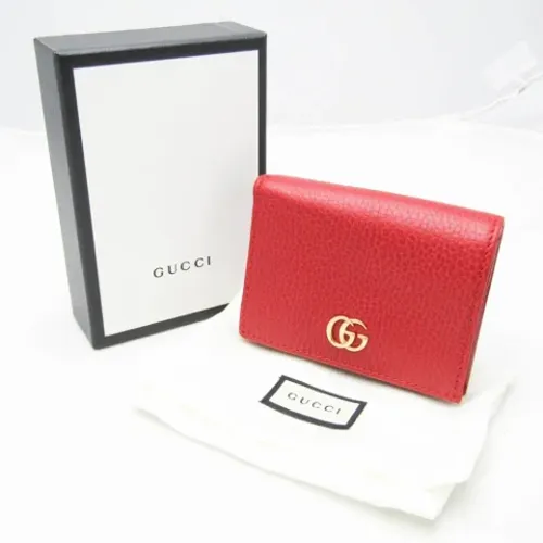 Pre-owned Leather Wallet - Gucci Vintage - Modalova