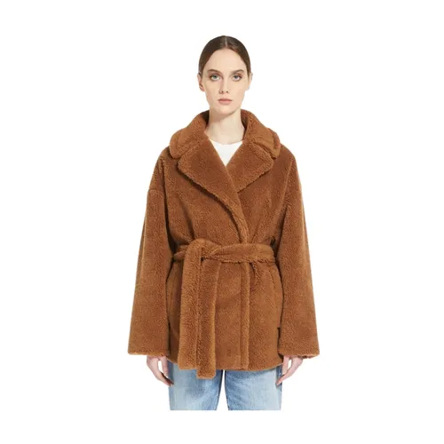 Jackets > Faux Fur & Shearling Jackets - - Max Mara - Modalova