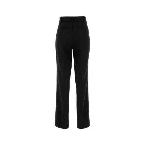 Pleated Stretch Wool Blend Twill Pants - Michael Kors - Modalova