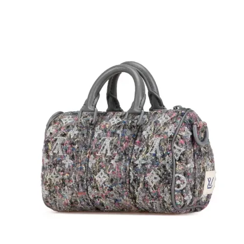 Borsa Mini Pre-owned in Feltro - Louis Vuitton Vintage - Modalova