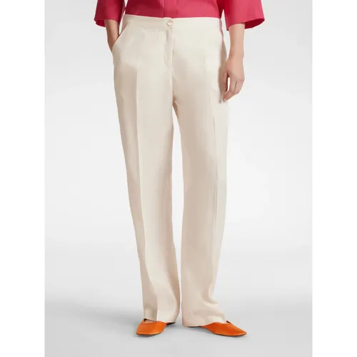 Relaxed Fit Linen Pants - Elena Mirò - Modalova