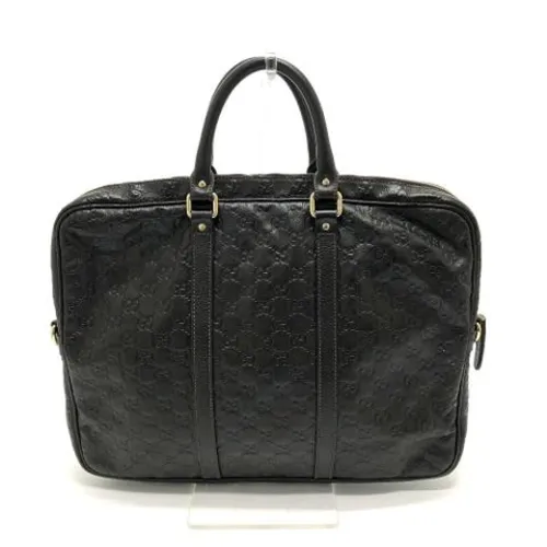 Pre-owned Briefcase Handbag - Gucci Vintage - Modalova
