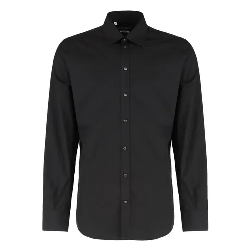 Martini Cotton Shirt - Dolce & Gabbana - Modalova