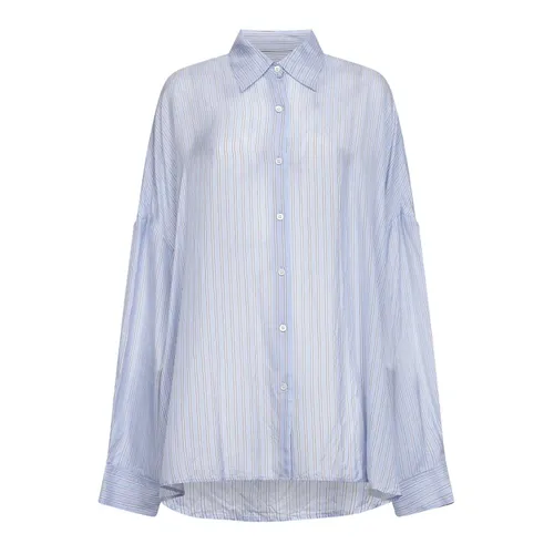 Camisa Oversized a Rayas - Dries Van Noten - Modalova