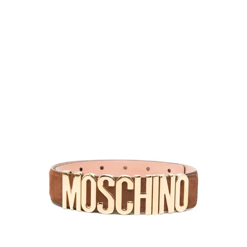 Logo Belt - Moschino - Modalova