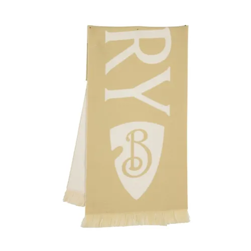 Logo Wool Scarf - Burberry - Modalova