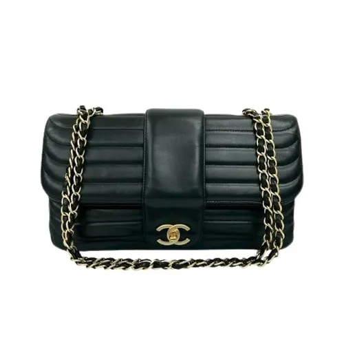 Pre-owned Leather Shoulder Bag - Chanel Vintage - Modalova