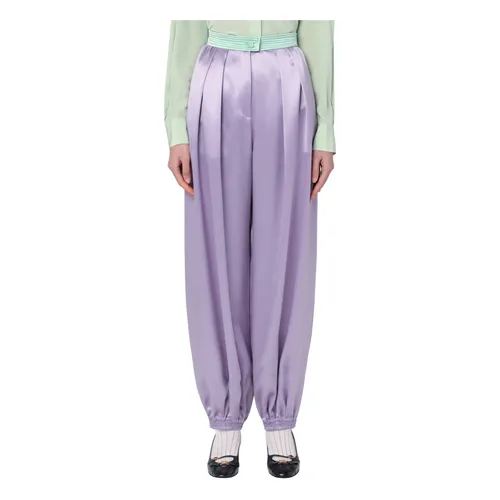 Silk Trousers - Valentino Garavani - Modalova