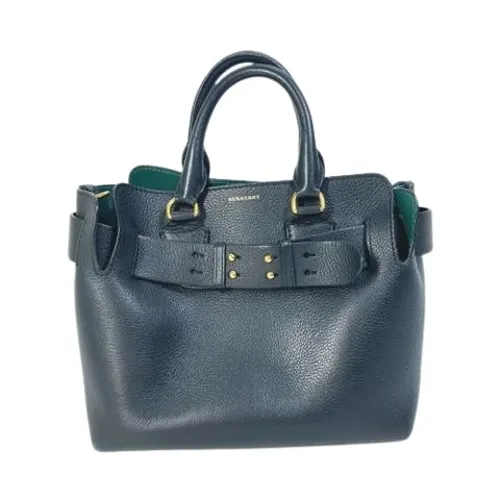 Pre-owned Leather Handbag - Burberry Vintage - Modalova
