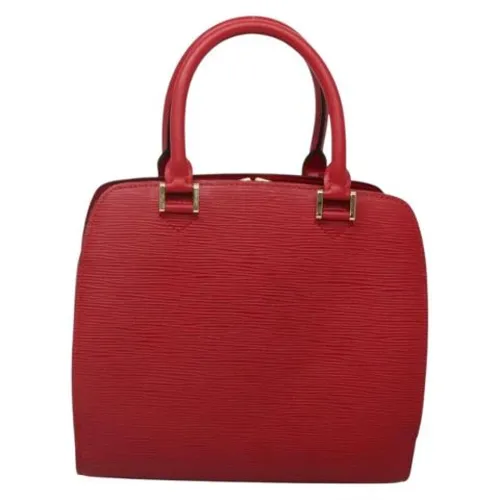 Pre-owned Vintage Leather Handbag - Louis Vuitton Vintage - Modalova
