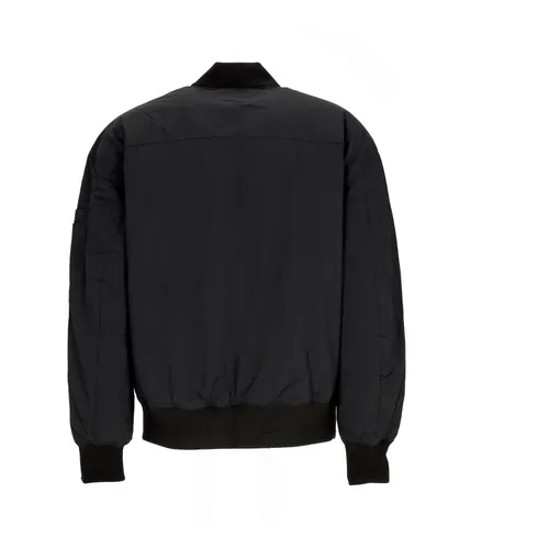Black Waterproof Bomber Jacket Men - Dickies - Modalova
