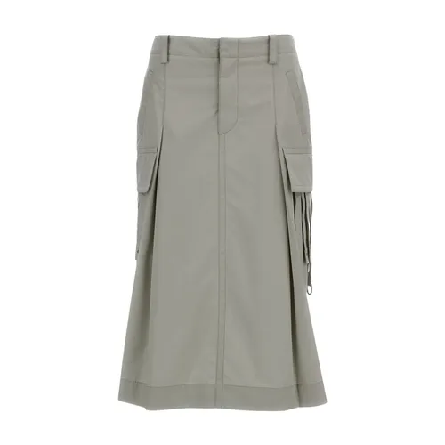 Falda con bolsillos tipo cargo - Durazzi Milano - Modalova