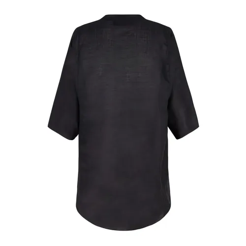 Mao Collar Top Kimono Sleeve - Cortana - Modalova