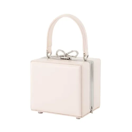 Pink Leather Micro Bag - Self Portrait - Modalova