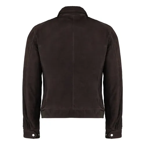 Anfossi Leather Jacket - Moorer - Modalova
